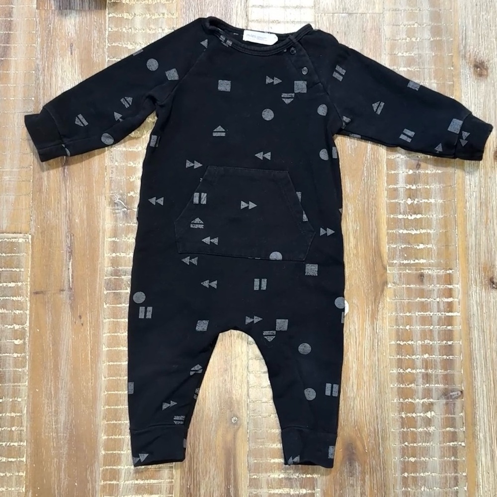 Miles Baby one piece bodysuit romper abstract Geometric Pattern Jumpsuit
